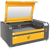 PEIXU 100W Laser Graviermaschine CO2 Lasergraviermaschine 900mmx600mm Lasergravur Maschine CO2 Holz Laser Engraving Cutter,mit M3 Mainboard für Holz/Leder/Papier