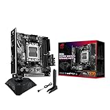 ASUS ROG Strix X870-I Gaming WiFi Mainboard Sockel AM5 (AMD, X870, Mini-ITX, 10+2+1 Power Stages, Dynamic OC Switcher, Core Flex, DDR5, WiFi 7, M.2, PCIe 5.0)