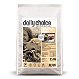 daily choice sensitiv - 15 kg - Trockenfutter für Hunde - Ente & Reis mit Erbsen - Monoprotein und weizenfrei - Für ernährungssensible Hunde geeignet - Mit Chicorrée und Grünlippmuschel