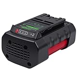 iPrize 36V 6000mAh Li-Ion Ersatzakku für Bosch 16V Akku Rotak 32 LI, 34 LI, 37 LI, 43 LI 1600Z0003C Akku-Rasenmäher