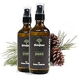 Holzglanz Bio Zirbenspray 100ml - naturreiner Duftspray aus der Zirbelkiefer - Alternative zu Zirbenöl - Zirben Raumduft - Zirbelkiefer Spray Raumspray Kissenspray - aus Österreich