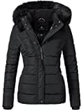 Navahoo Damen Winterjacke Miamor Schwarz Gr. S