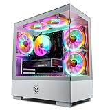 GameMachines Evolv Snow Edition - Gaming PC - AMD Ryzen 7 5700X - GeForce RTX 4060-1TB SSD - 32GB DDR4 - WiFi - Win 11 Pro