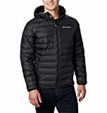 Columbia Herren Daunenjacke Mit Kapuze, Schwarz, S