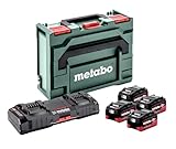 Metabo Basis Set 2X LIHD Akku 10 Ah + ASC 145 Ladegerät + metaBOX (685142000)