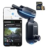 Nextbase® iQ 2K Smart HD Dash-Cam Auto mit 4G/LTE und GPS, 64GB Micro SD Card Bundle, 1440p Dash Cam mit Front- & Innensicht, 1440p Dash Cam 4K mit Smart Sense Parking, Emergency SOS, Roadwatch AI