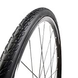 Tannus 100% Pannenschutz-Reifen 700x32c (32-622) Airless Tire Shield | Solider Urban/Trekkingrad, Farbe Midnight (Schwarz), Härte Regular