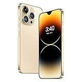 6,7-Zoll-Bildschirm-Handy für10-System, 4-Kern-Prozessor, 32-MP-Kamera, Smartphone mit 2,4G- und 5G-Dualband-WiFi-Unterstützung, 4G Entsperrtes Smartphone mit High-Definition-Display (Gold)