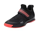 PUMA Unisex Adult Rise XT Netfit 2 Futsalschuhe, Black-Silver-NRGY Red