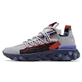 Nike React ISPA Herren Running Trainers CT2692 Sneakers Schuhe (UK 6 US 6.5 EU 39, Wolf Grey Dusty Grey 001)