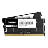 fanxiang SODIMM 64GB Kit (2x32GB) DDR5 RAM 5600 MT/s CL45, Overclocking Gaming, PC Computer Arbeitsspeicher, Schwarz