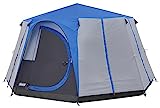 Coleman Octagon 8 Personen Kuppelzelt, blau-Grau, (LxBxH): 418 x 418 x 215 cm, wasserdicht WS 2000mm