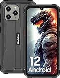 Blackview BV5300 Pro Outdoor Handys ohne Vertrag 2023, MTK P35 7GB+64GB Outdoor Smartphone Android 12, 13MP+8MP, 6.1" HD+, 6580mAh Akku, IP68 Handy ohne Vertrag, Dual SIM 4G NFC OTG GPS FM, Schwarz