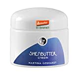 Martina Gebhardt SHEABUTTER Cream (50ml) • Reizarme Gesichtscreme für sensible & zu Irritationen neigende Haut • 100% Bio Sheabutter • Naturkosmetik Tagescreme