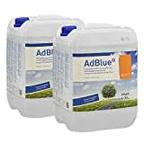 A&G-heute AdBlue® 20l | 2X 10 Liter | Hochreine Harnstofflösung für SCR Abgasreduktion | ISO 22241 | Einfüllschlauch | Reduziert Stickoxidenabgabe | Alle Automarken