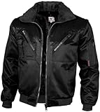 Qualitex - Pilotenjacke 4 in 1, Schwarz, 2XL