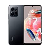 Xiaomi Redmi Note 12 Smartphone + Kopfhörer, 4+128GB, Handy ohne Vertrag, 6,67" FHD+ AMOLED DotDisplay, 5.000 mAh, 50MP Kamera, 33W Fast-Charging, Dual-SIM, Onyx Gray (DE Version)