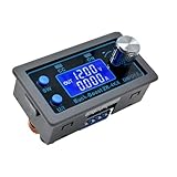 DC DC Buck-Boost-Wandler,Variabler Spannungsregler Leistungsmodul CC CV 0,5-30V 4A 5V 6V 12V 24V LCD-Anzeige Einstellbare spannungsgeregelte Laborstromversorgung.