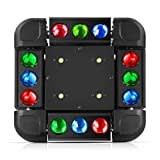 Moving Head 150W RGBW discolicht Partylicht dmx512 Bühnenlichter Party lichter Stroboskoplicht für DJ Bars Club Hochzeit Weihnachten