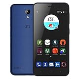 ZTE Blade A520 Smartphone (12,7 cm (5 Zoll) Display, 16 GB Speicher, Dual-SIM, Android 7.0) Blau