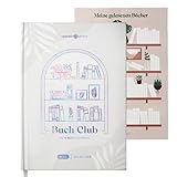 LEBENSKOMPASS Buchclub XXL - Das Lesetagebuch & Book Journal PEARL - Hardcover DIN A5 Tagebuch für Erwachsene - Book Reading Bullet Journal Tracker - Booktok