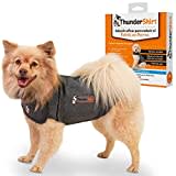 Thundershirt Beruhigungsweste, Hundemantel für ängstliche Hunde, Größe XS, grau, 99001