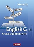 English G 21 - Ausgabe A - Band 3/4: 7./8. Schuljahr: Grammar and Skills