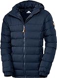 NORDCAP Herren Funktions-Steppjacke, anschmiegsame Winterjacke mit Warmer Wattierung, Jacke mit Kapuze, Winddicht und wasserabweisend, Gr. M - XXXL