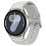 Samsung Galaxy Watch7 Smartwatch, Fitness-Uhr, Fitness Tracker und Aktivitätstracker, 44 mm, Bluetooth, Silver, Inkl. 36 Monate Herstellergarantie