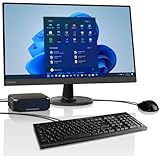 All-in-One Paket Lenovo 27-Zoll Ryzen5 12-Thread Computer mit 3 Jahren Garantie! Ryzen5 5500U 12 Threads 4 GHz, 16 GB, 512 GB SSD, WLAN, Bluetooth, USB 3, Windows 11, MS Office - 7724