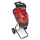 Einhell Akku-Messerhäcksler REDAXXO 36/25 Power X-Change (36 V, max. 25 mm Aststärke, 3 Wendemesser aus Stahl, 55 L Fangsack, Transportgriff, Stopfer)