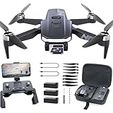 NAFYRE N11 PRO GPS Drohne mit Kamera für Erwachsene 4K UHD, 90 Min lange Flugzeit, lange Kontrollstrecke, Auto Rückkehr, Automatisches Folgen, bürstenloser Motor, 5G FPV RC Quadcopter für Anfänger