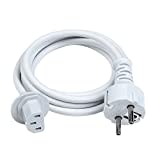 Ersatz EU-Stecker Verlängerungskabel für Apple iMac G5 50,8 cm 21,5 '61 cm 68,6 cm Netzteil Kordel