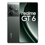 realme GT6 Smartphone 5G 16+512 GB, Snapdragon 8s Gen 3 Chipset, 6000nit Ultra Bright Display, Sony LYT-808 OIS Camera, 120W SUPERVOOC Charge, 5500mAh Massive Battery, Razor Green(no Adapter)