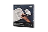 Moleskine Smart Writing Set Paper Tablet Notizbuch und Pen+ Smartpen (Smart Notizbuch Paper Tablet geeignet für die Verwendung mit Moleskine Pen+, gepunktet, Large 13 x 21cm) schwarz