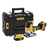 DEWALT Akku-Stichsäge 2x 5Ah Akkus Ladegerät und Koffer DCS335P2-QW