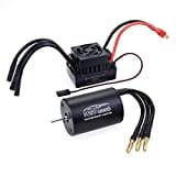 DollaTek wasserdichter bürstenloser 3650 3900KV Motor mit 60A Regler esc für 1/10 RC Car Truck