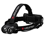 Ledlenser H19R Core Stirnlampe LED, 3500 Lumen, aufladbarer Lithium Akku, mit Rotlicht, wasserdicht IP67, Constant Light, Leuchtweite 300m, Fusion Light, USB Magnetladekabel, Headlamp, Kopflampe