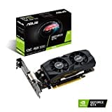 ASUS GeForce GTX 1650 OC (4 GB, GDDR5/PCI Express 3.0/1485 MHz, 1740 MHz, 8002 MHz, Low Profile) GTX1650-O4G-LP-BRK