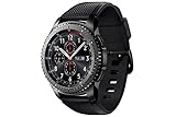 Samsung SM-R760NDAADBT Gear S3 frontier Smartwatch (3,3 cm (1,3 Zoll) Display, NFC, Bluetooth, WLAN, Tizen OS, mit Silikon-Armband)