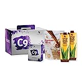 Forever C9 Chocolate - 9-Tage Körperreinigungsprogramm, gesundes Abnehmen, mit Schokolade-Geschmack, wichtigen Vitaminen und Spurenelementen (1 Paket für 9 Tage)