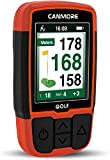 Canmore HG200 Golf-GPS – Wasserdichtes 2-Zoll-Vollfarbdisplay mit über 41.000 wichtigen Golfplatzdaten und Spielstand – Kostenlose Golfplätze weltweit, Tendenz steigend, Orange