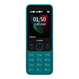 Nokia 150 Version 2020 Feature Phone (2,4 Zoll, 4 MB interner Speicher (erweiterbar auf bis zu 32 GB per MicroSD-Karte), 4 MB RAM, Dual SIM) Cyan