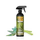 florage EQUITAN Insektenspray 500ml, Natürlicher Schutz für Pferde und Reiter, Effektiv gegen Fliegen, Mücken, Bremsen, Zecken usw., Wirkung durch Ätherische Öle, Vegan, 500ml