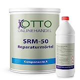 otto-online-handel 2K Reparatur-Mörtel 5kg I Fugenmörtel-Set aus Epoxidharz mit Härter I Für innen & aussen I Spachtelmasse aus Giessharz für Beton, Holz, Estrich, Metall, Fliesen