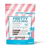 Pretty Little Meal Shake Choco Swirl von OFFSET Nutrition, leckerer Milchshake zum abnehmen oder Gewicht halten, 208 Kalorien pro Portion, mit Schoko-Geschmack und Schokostückchen, 28 Portionen