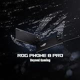 ASUS ROG Phone 8 Pro, EU Official, Phantom Black, 16GB RAM 512GB Speicherplatz, Snapdragon 8 Gen 3, 6,78" AMOLED 165Hz, 50MP Gimbal-Kamera