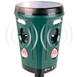 VOSS.sonic „360 Fusion“ - 360 Grad Ultraschall Katzenschreck, Marderschreck, Outdoor-Tiervertreiber gegen Marder, Katzen, Hunde, Reiher, Waschbären