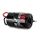 INJORA 550 RC Brushed Waterproof Motor 35T Gebürsteter Wasserdichter Motor für 1/10 Crawler Axial SCX10 Pro TRX4 TRX6 VS4-10 Redcat Gen 8 7 Pro Enduro