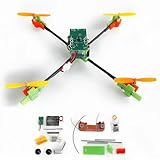 DIY Drone Kit Remote Control Quadcopter Drone Soldering Practice Kit Mint-Projekte Start und Landung per Knopfdruck Kopfloser Modus